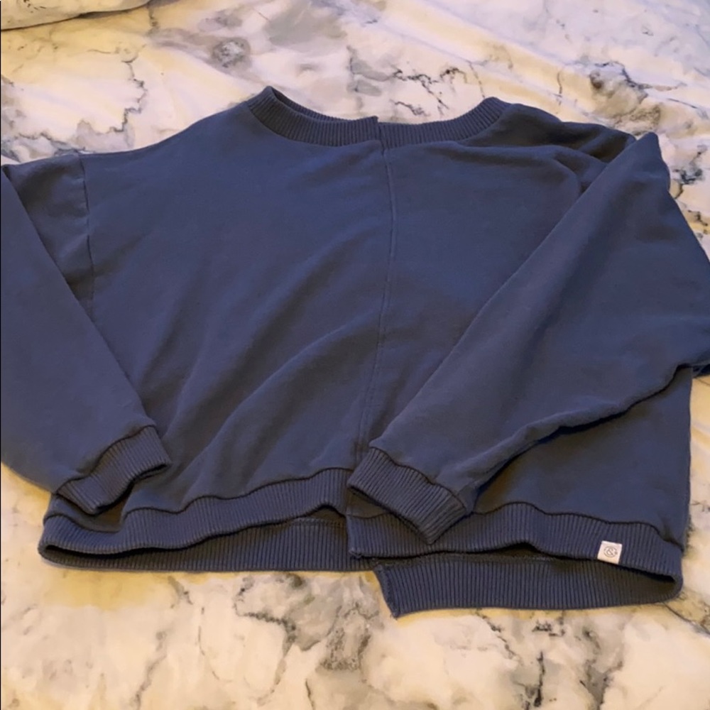 treasure and bond blue sweater